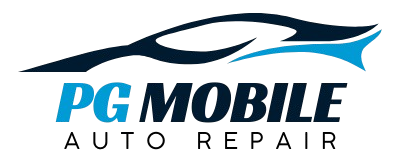P G Auto Glass & Collision Repair Logo