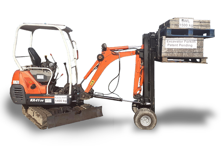 Revolutionary excavator attachments Excavator Forklift