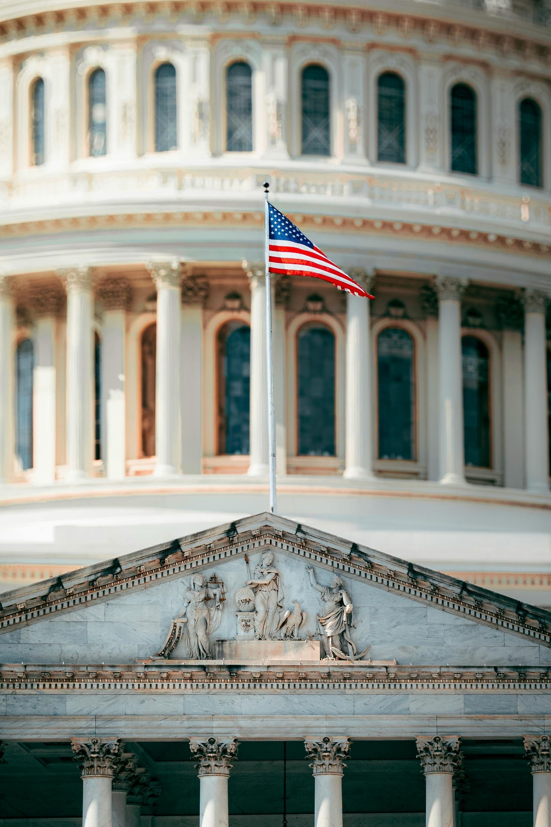 Protester holds sign: 