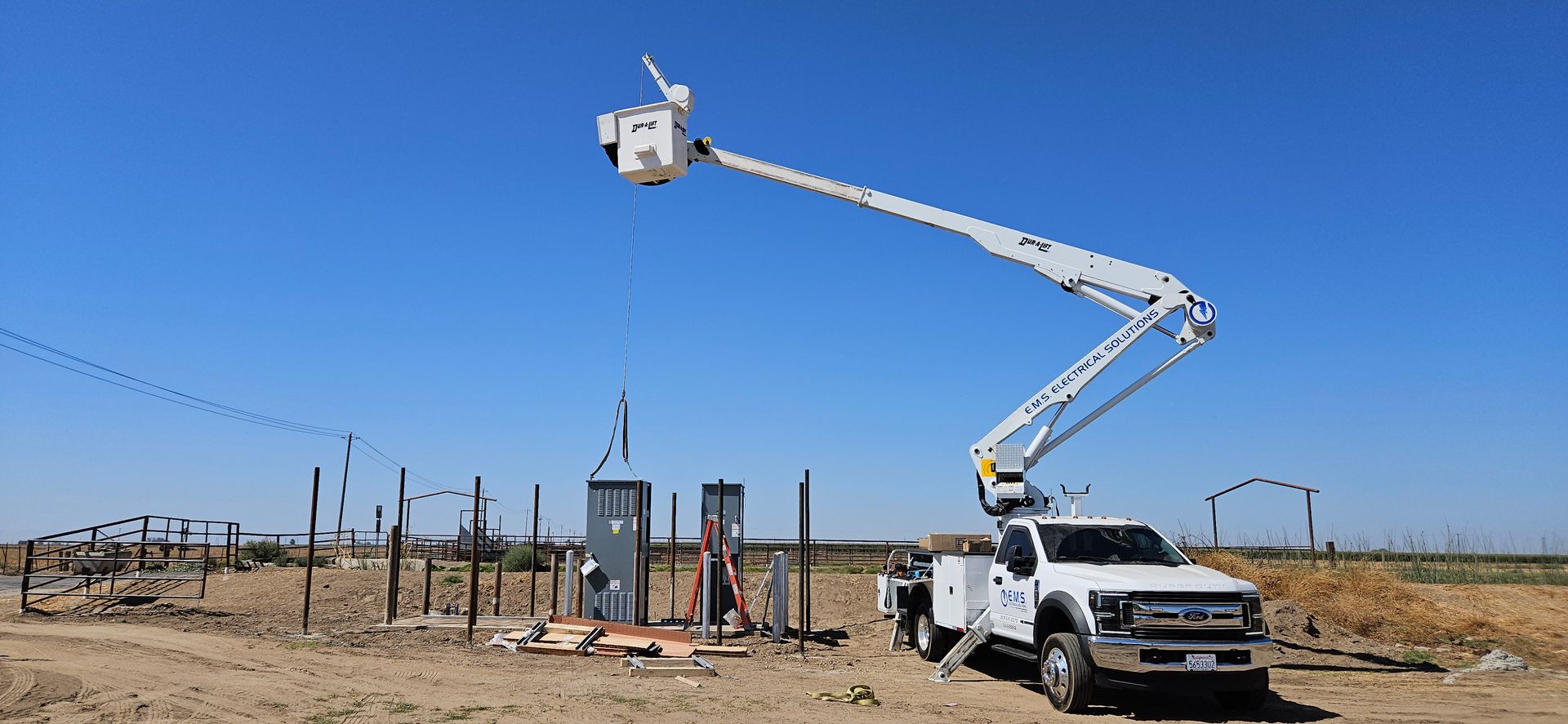 E.M.S. Electrical Solutions, Inc boom truck safety lifting switchgear