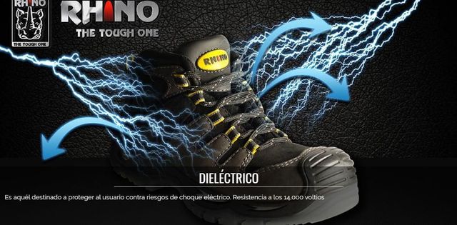 Zapatos discount rhino dielectricos