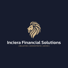 Leeuwenkoplogo voor Inciera Financial Solutions, met de tekst: Belasting, Administratie, Advies. Donkerblauwe achtergrond.