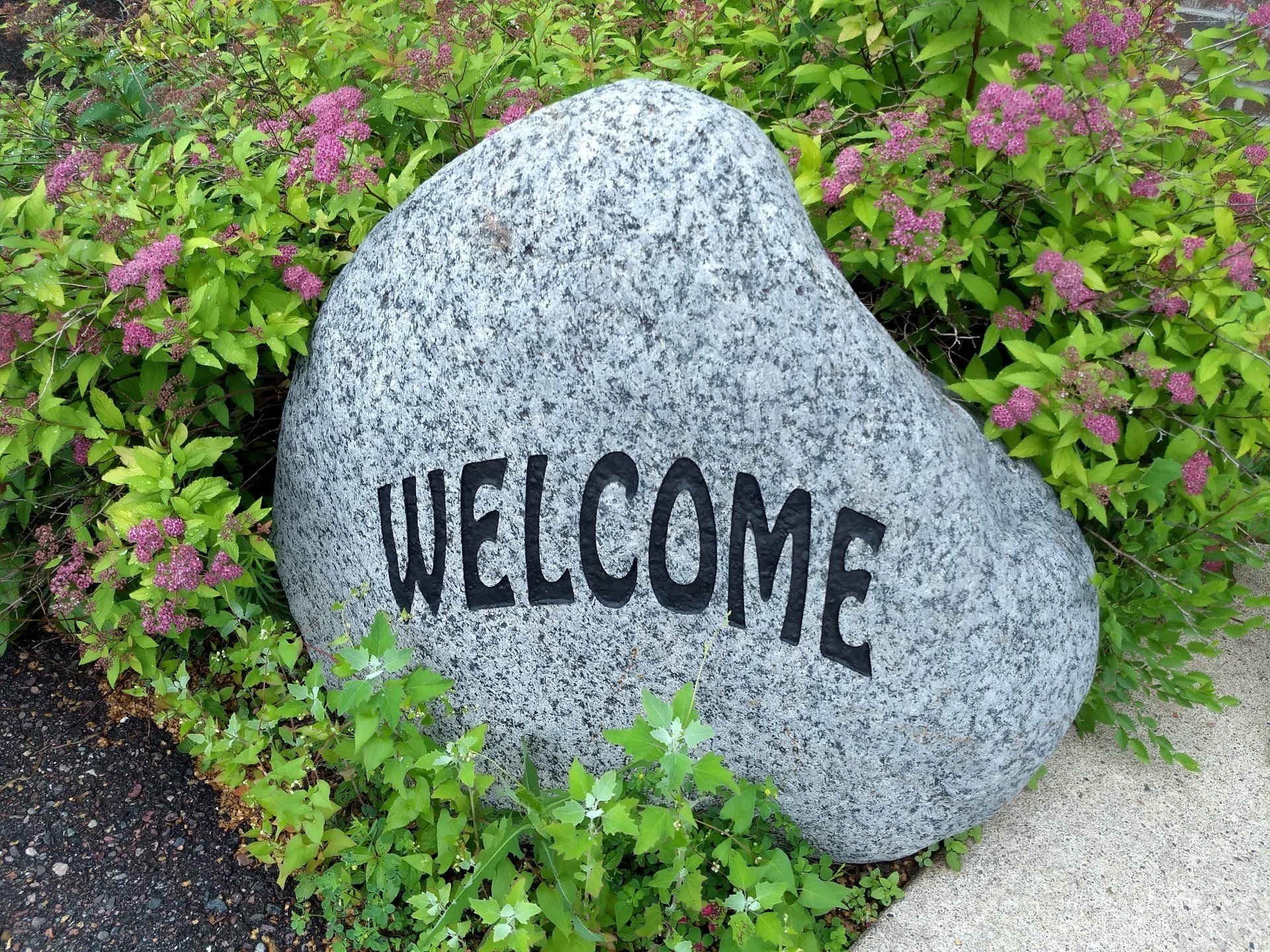 Gift stones in Chippewa Falls, Wisconsin
