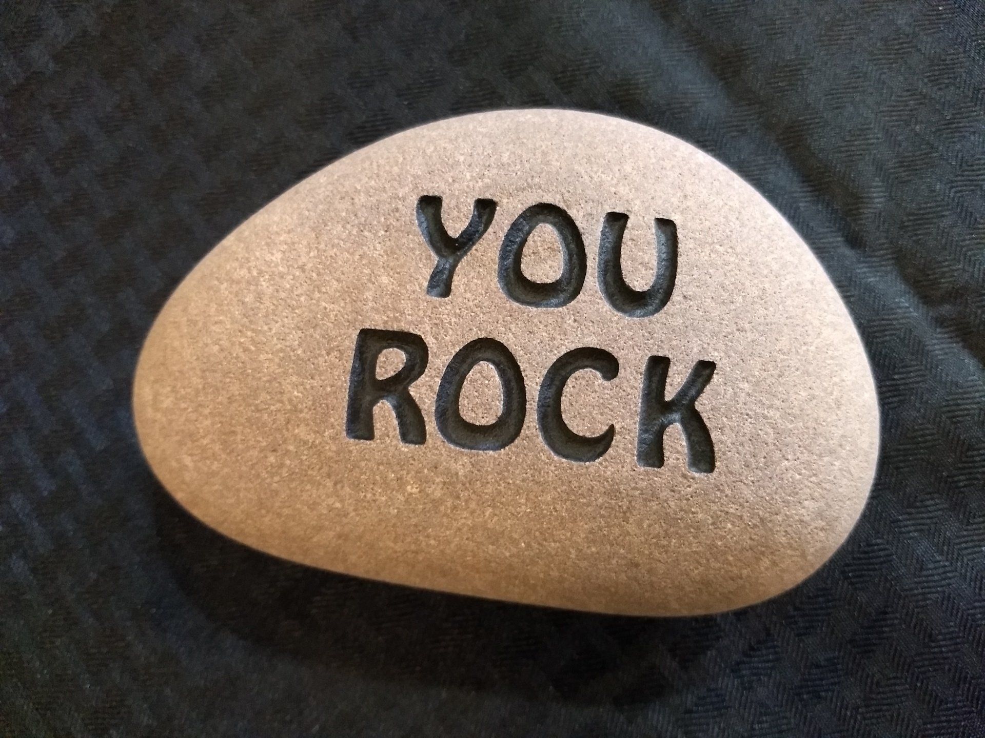 Gift stone, you rock