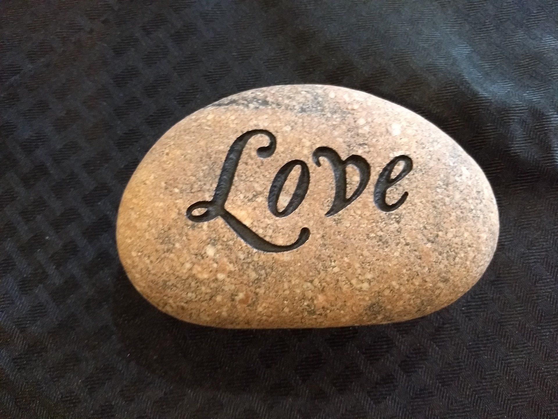 Gift stone, love