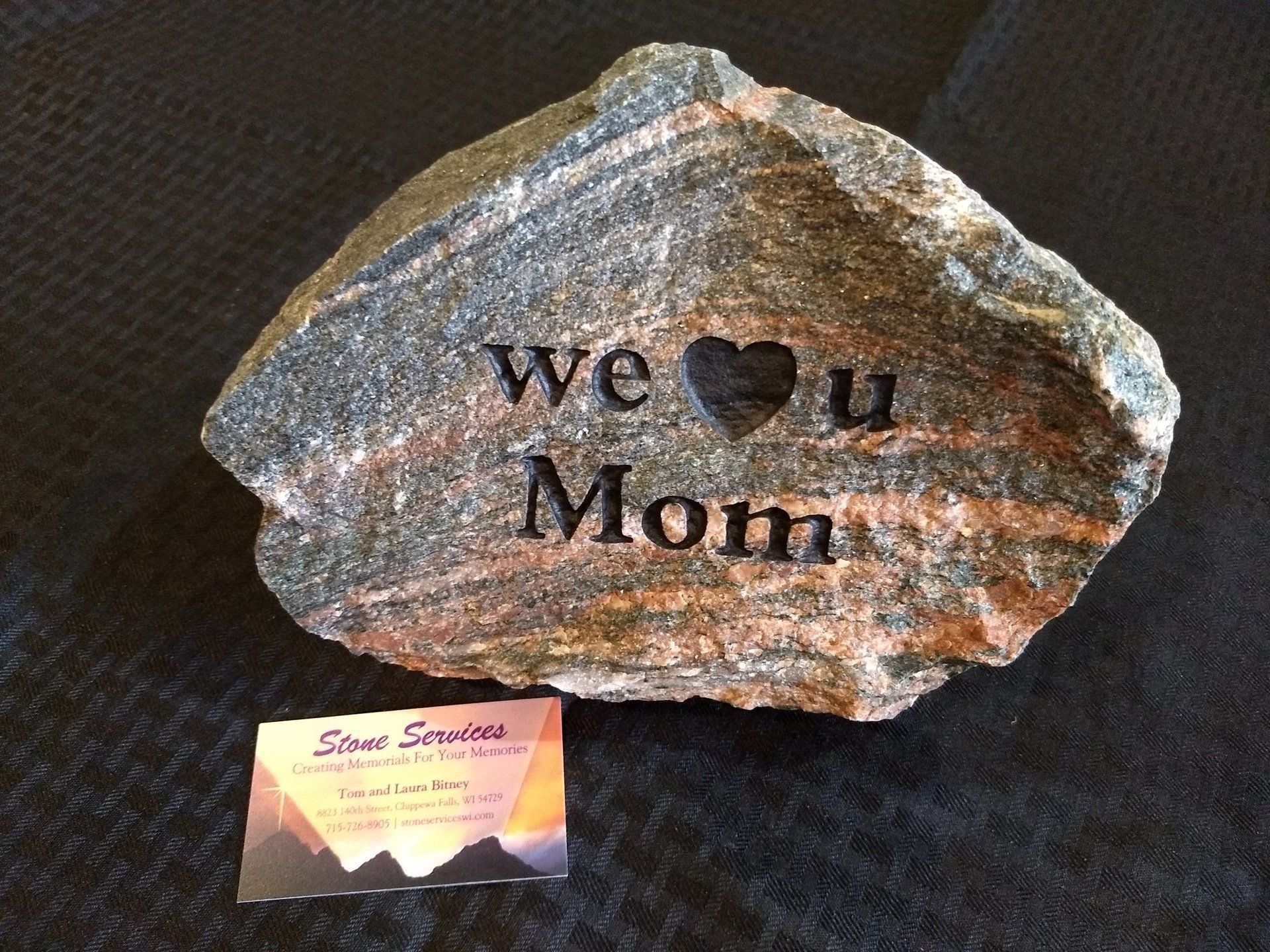 Gift stone for Mother's Day