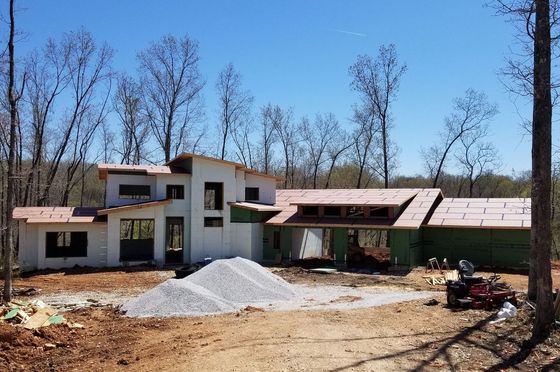 ICF home in progress | Custom homes in MO & AR