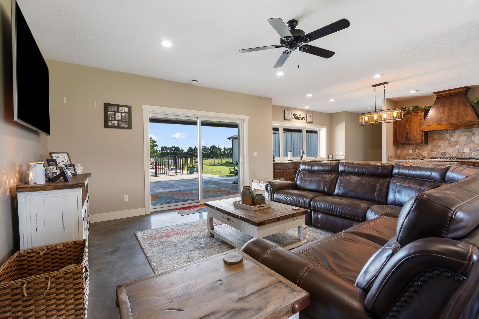 Living Room | ICF dealers and supplier | Contractor near Fayetteville AR