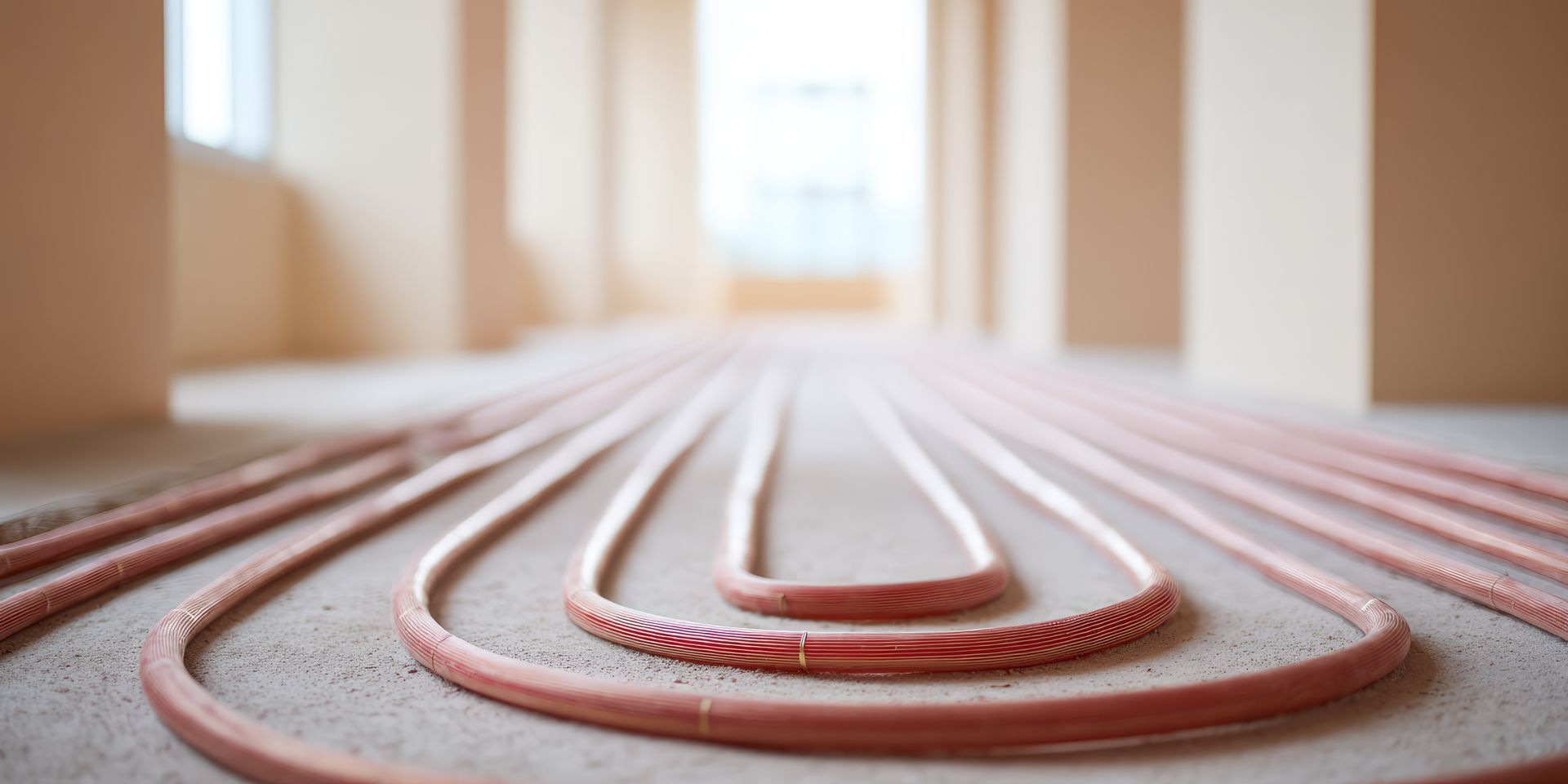 Radiant floor heat tubing | Southwest Missouri