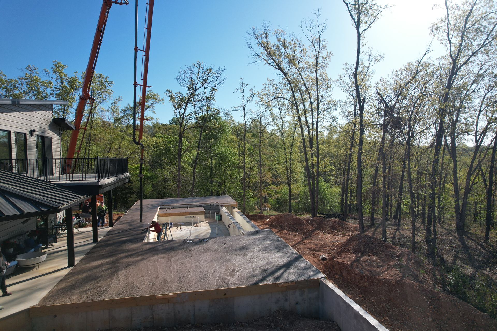 icf pool installation in Bentonville AR