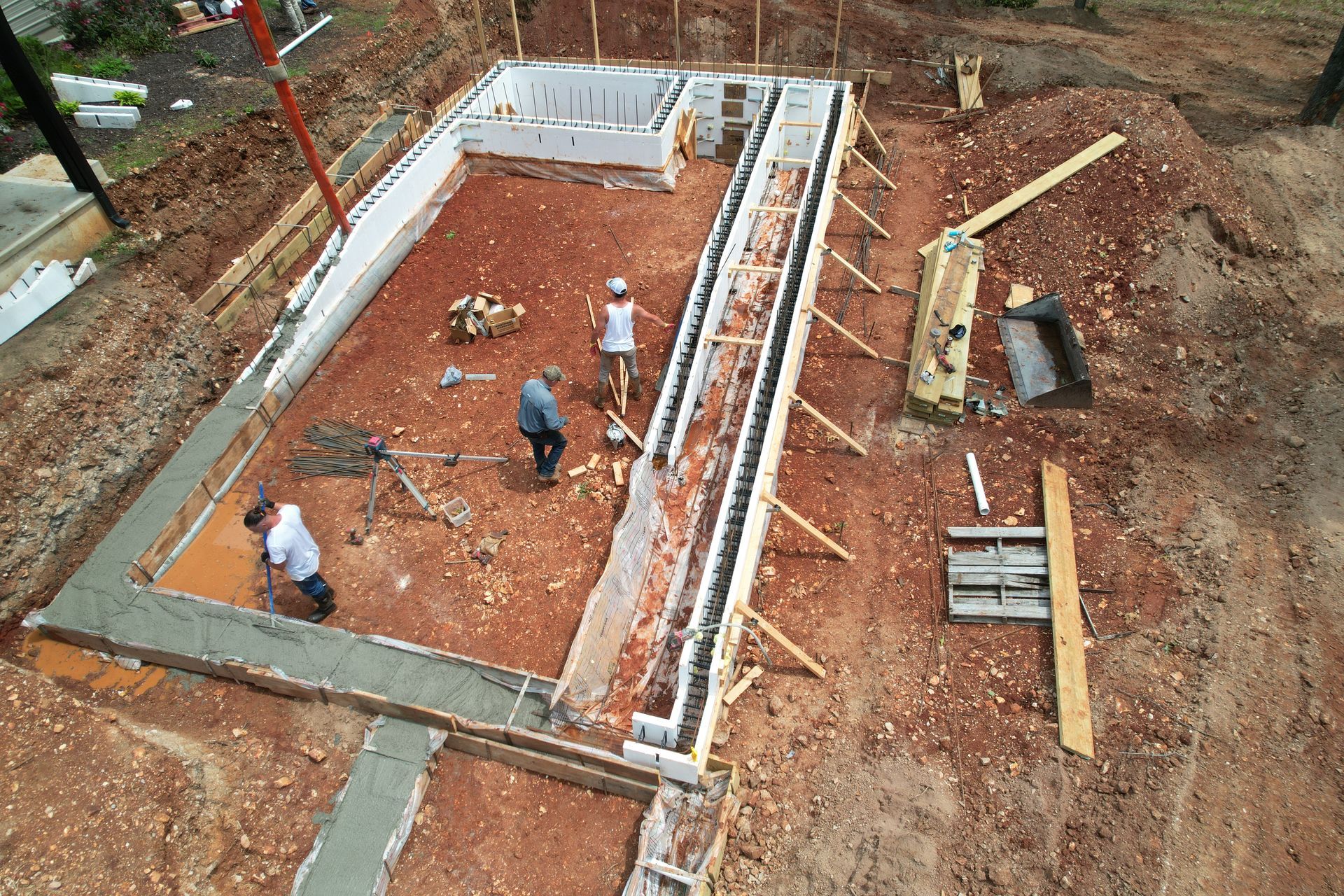 icf pool installation in Ozark MO