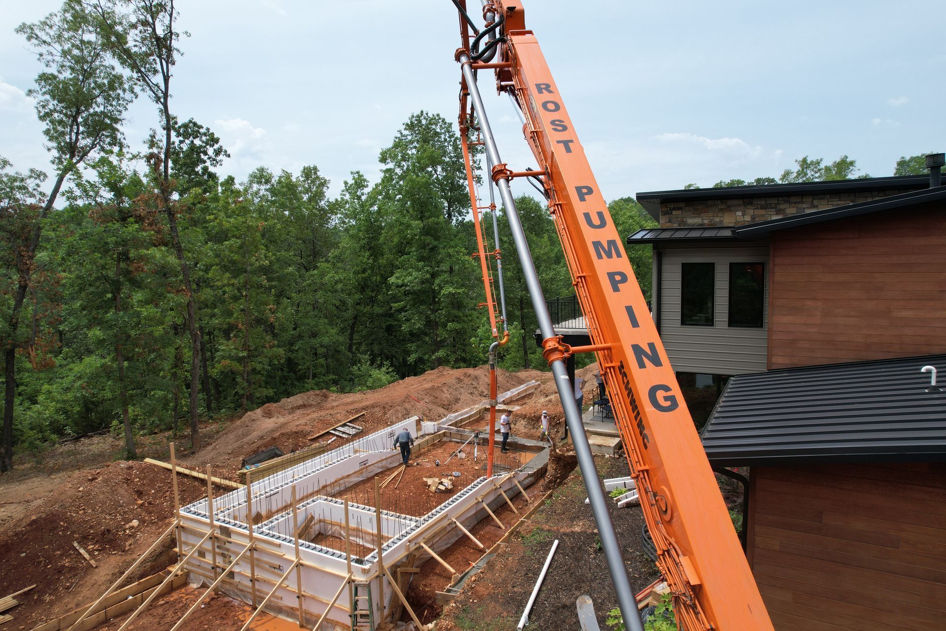 icf pool installation in Bentonville AR