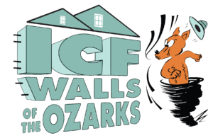 ICF Walls of the Ozarks logo - top icf builders near branson mo