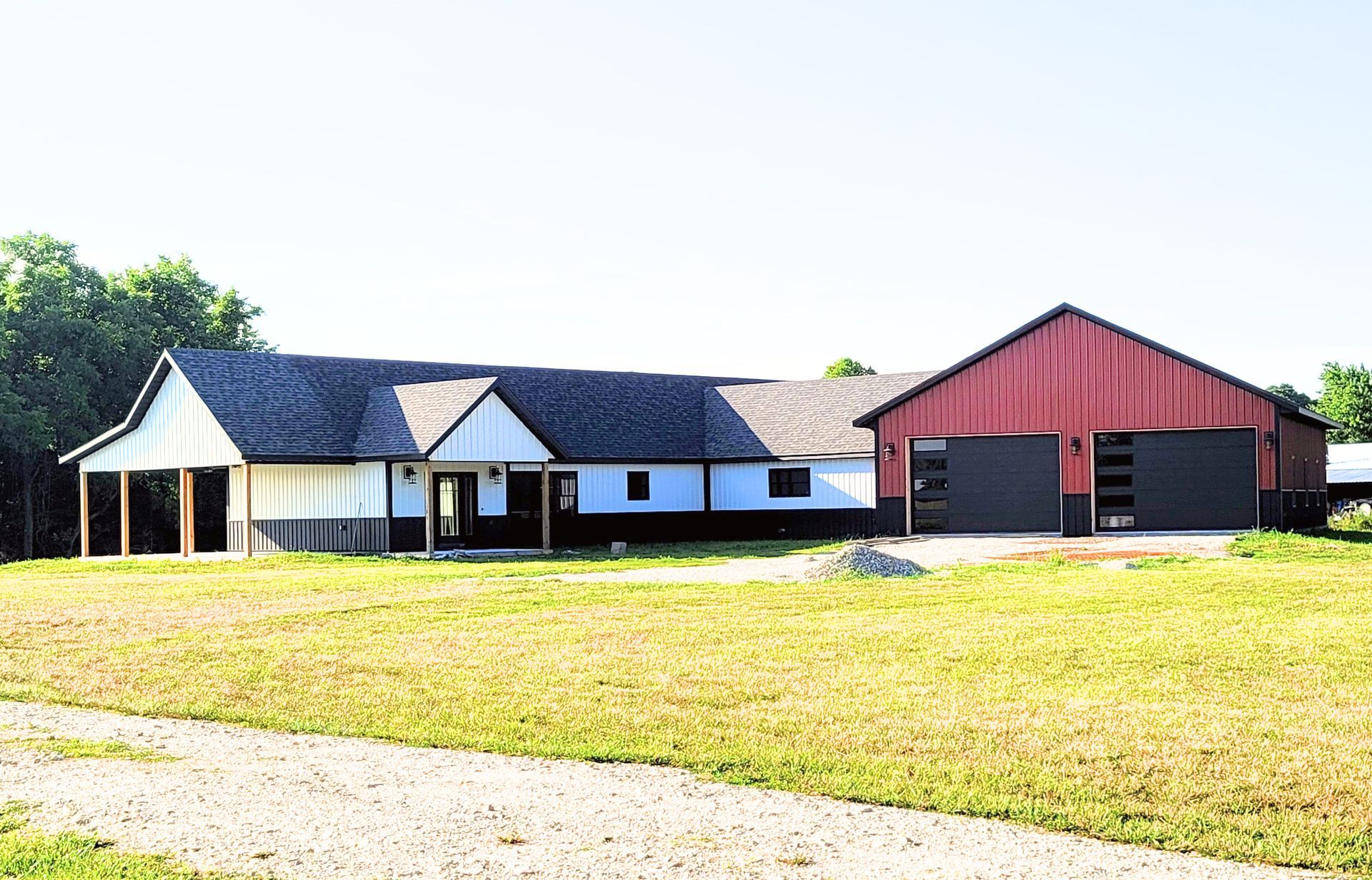 Custom barndominium built with insulated concrete forms | Ozark, MO