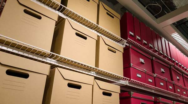 Secure alarmed storage units