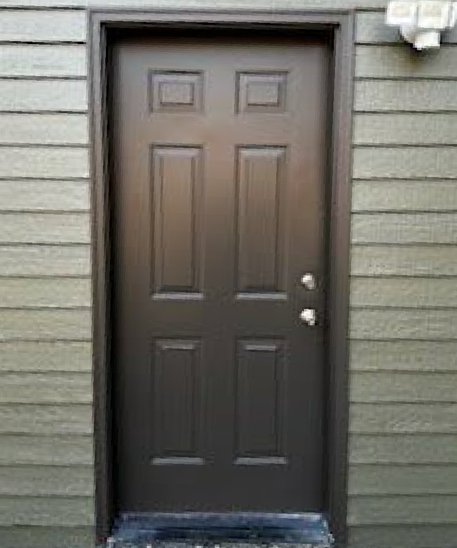 Fixed door painting - Spanaway, WA | Top Grade Development