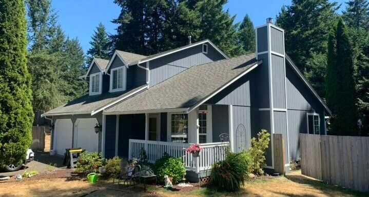 House with bushes - Spanaway, WA | Top Grade Development
