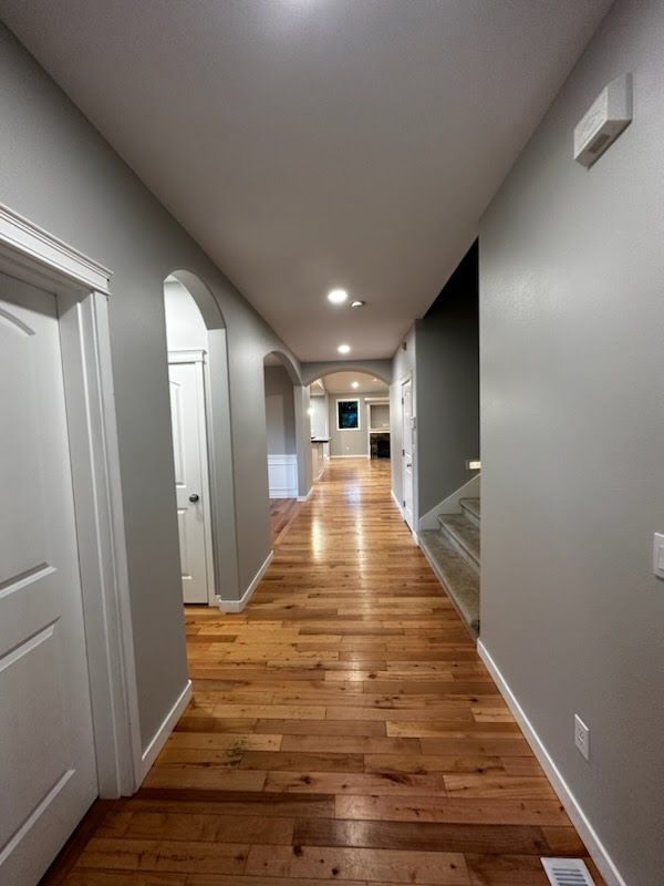 Hallway after - Spanaway, WA | Top Grade Development