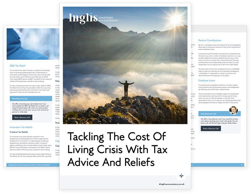 Tackling The Cost Of Living Crisis With Tax Advice And Reliefs