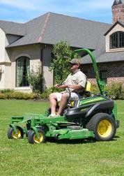 Beau Monde mowing in Opelousas, LA