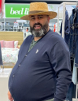 From 155kg with funding issues to a 34-inch waist!