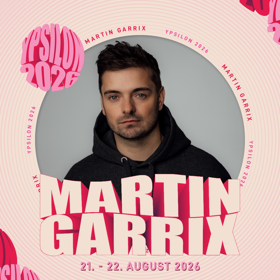 Martin Garrix spiller på Ypsilon Festival 2026 i Byparken Drammen