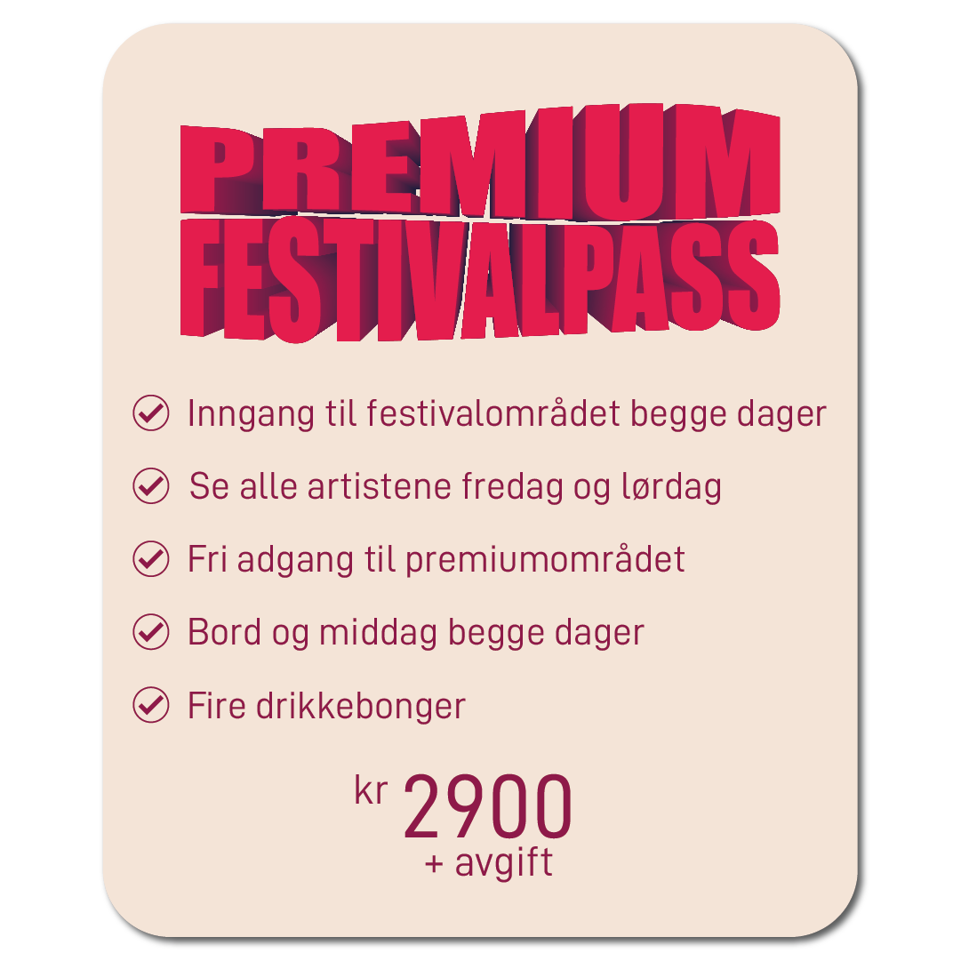 Premium festivalpass