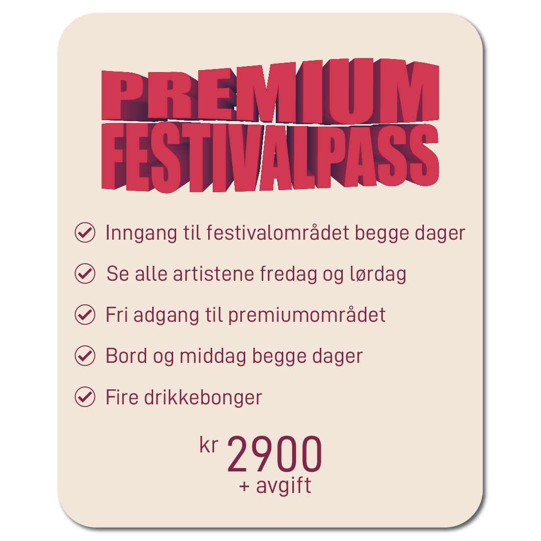 Premium festivalpass