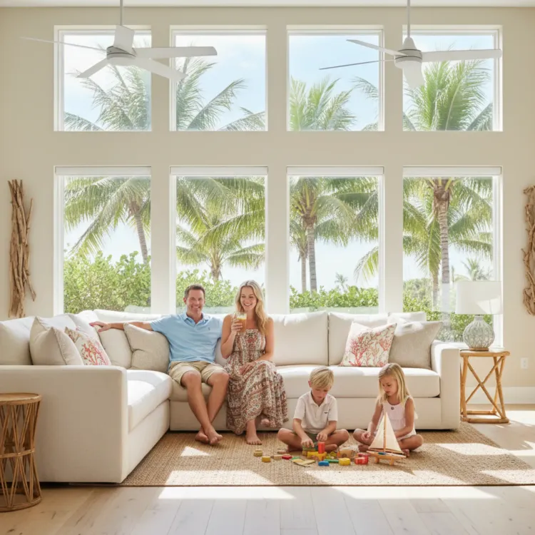 family home after AC repair lakewood ranch