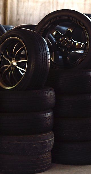 New Tires — Stack Of New Tires in Midlothian, TX