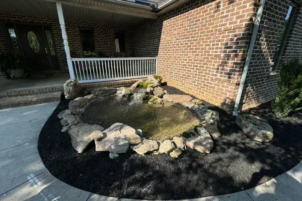 Custom outdoor living area in Spring Grove PA with kitchen, patio, and entertainment space designed for comfort and functionality