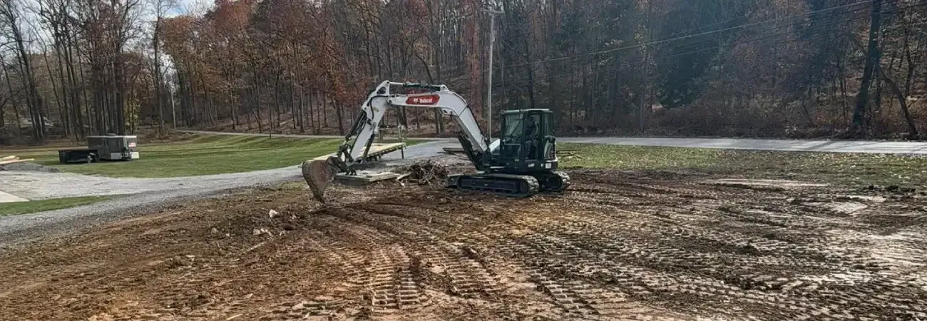 Professional excavation services in Spring Grove PA with site preparation, grading, and efficient earthmoving work
