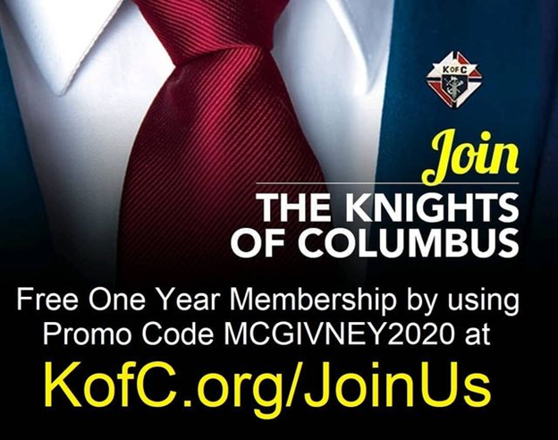 Join the Knights of Columbus