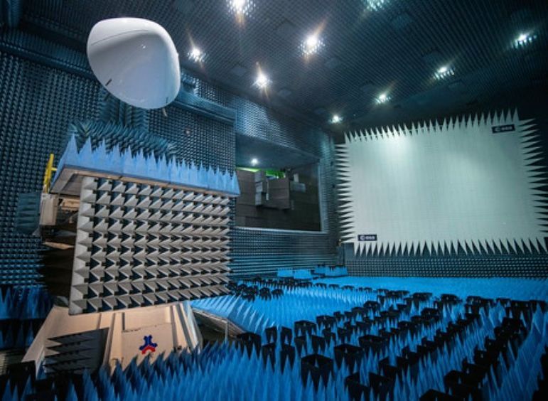 anechoic material inside testing chamber-The Chamber Guys