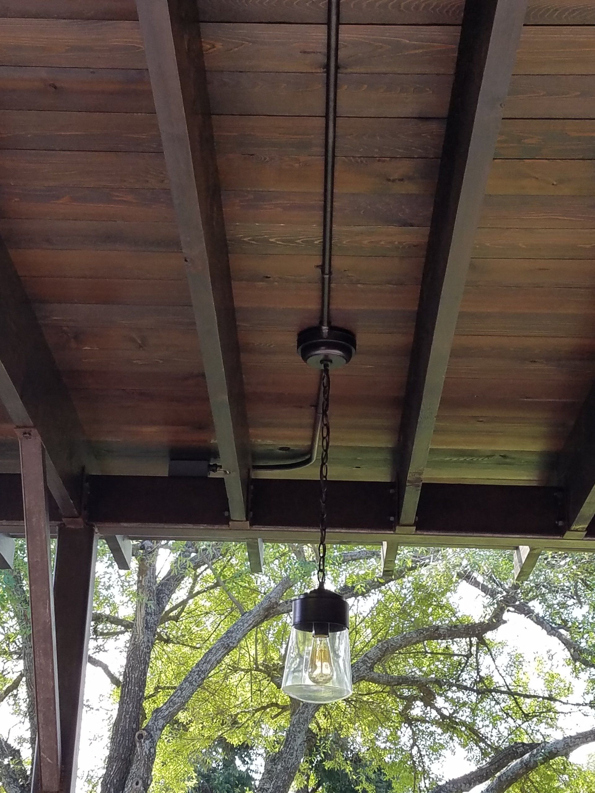 Example of electrical junction box done right.