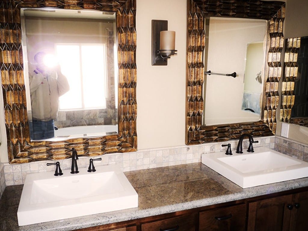 Two Sink with Two Mirror — Imperial, CA — NS Construction