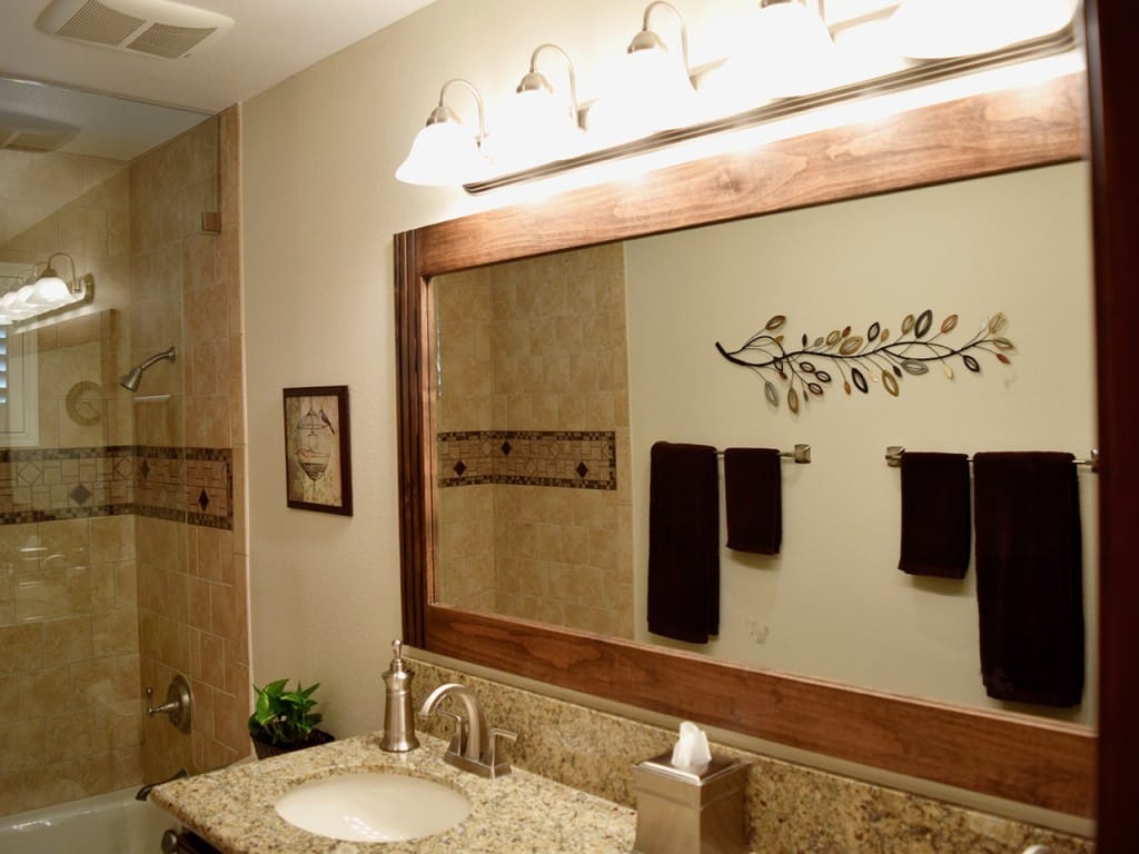 Bathroom Mirror with Lights — Imperial, CA — NS Construction