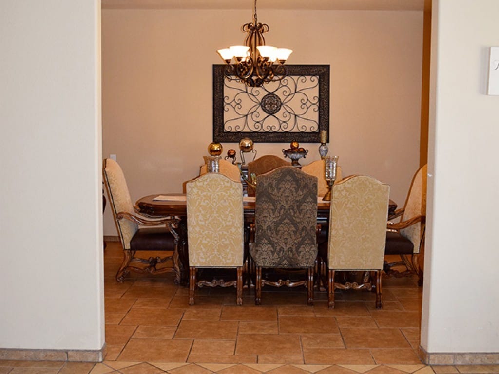 Dining Room with Chandelier — Imperial, CA — NS Construction
