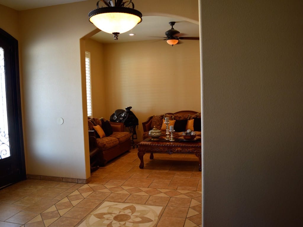 Simple Style of Living Room — Imperial, CA — NS Construction