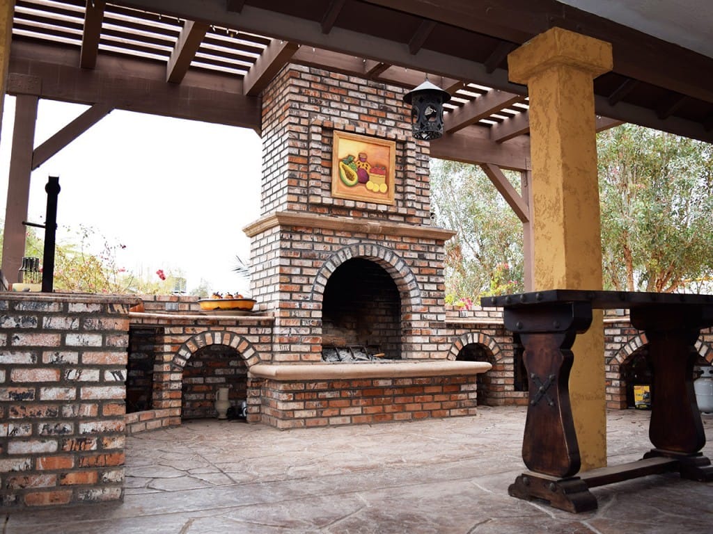 Fireplace Outdoors — Imperial, CA — NS Construction