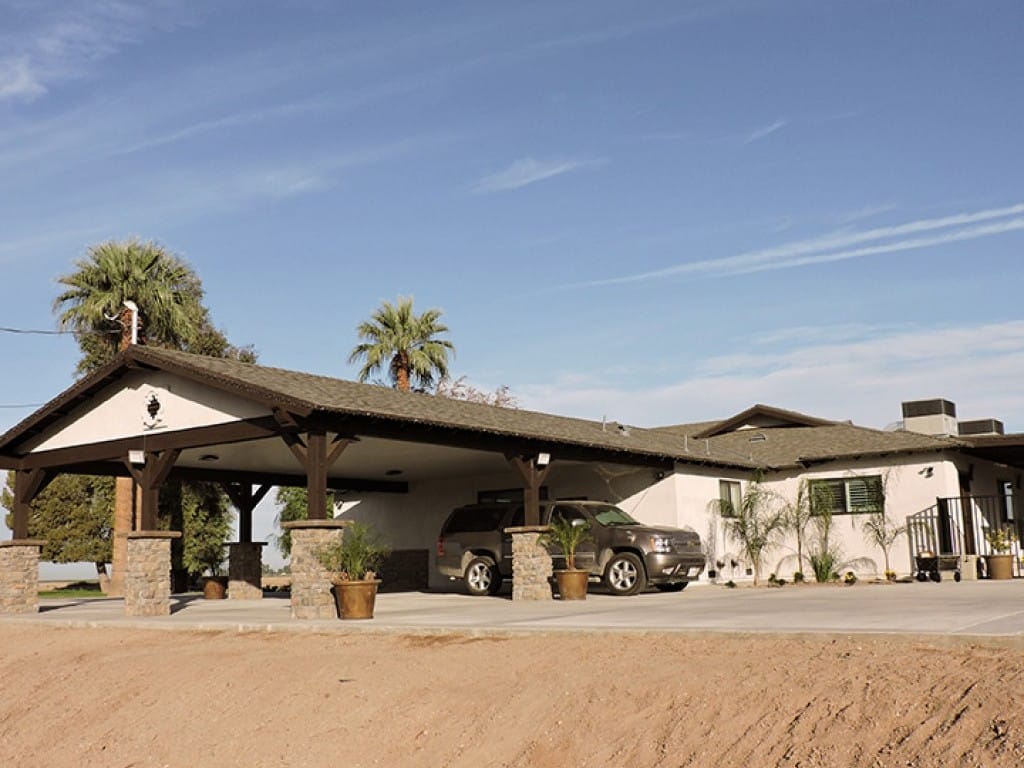 Bungalow House with Car — Imperial, CA — NS Construction