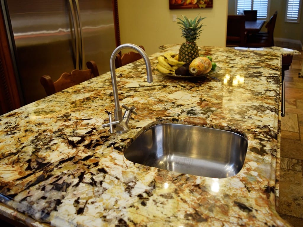 Countertop's Surface with Sink and Fruits — Imperial, CA — NS Construction