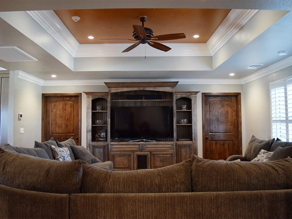 Wooden Living Room — Imperial, CA — NS Construction