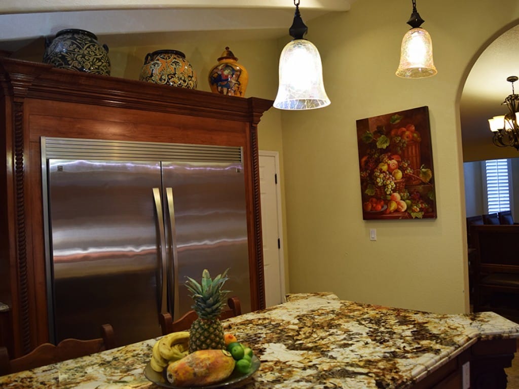 Custom Cabinet for Double Door Fridge — Imperial, CA — NS Construction