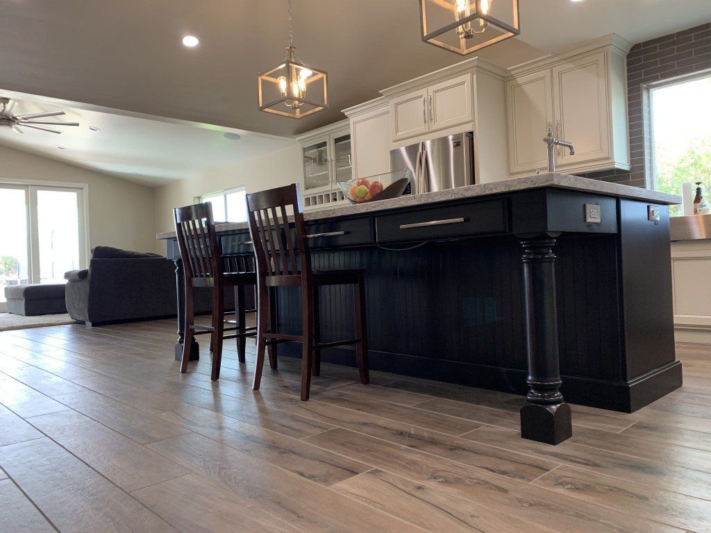 Countertop with Drawers and Chairs — Imperial, CA — NS Construction