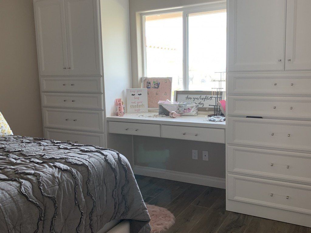 Bedroom Desk with Drawers — Imperial, CA — NS Construction