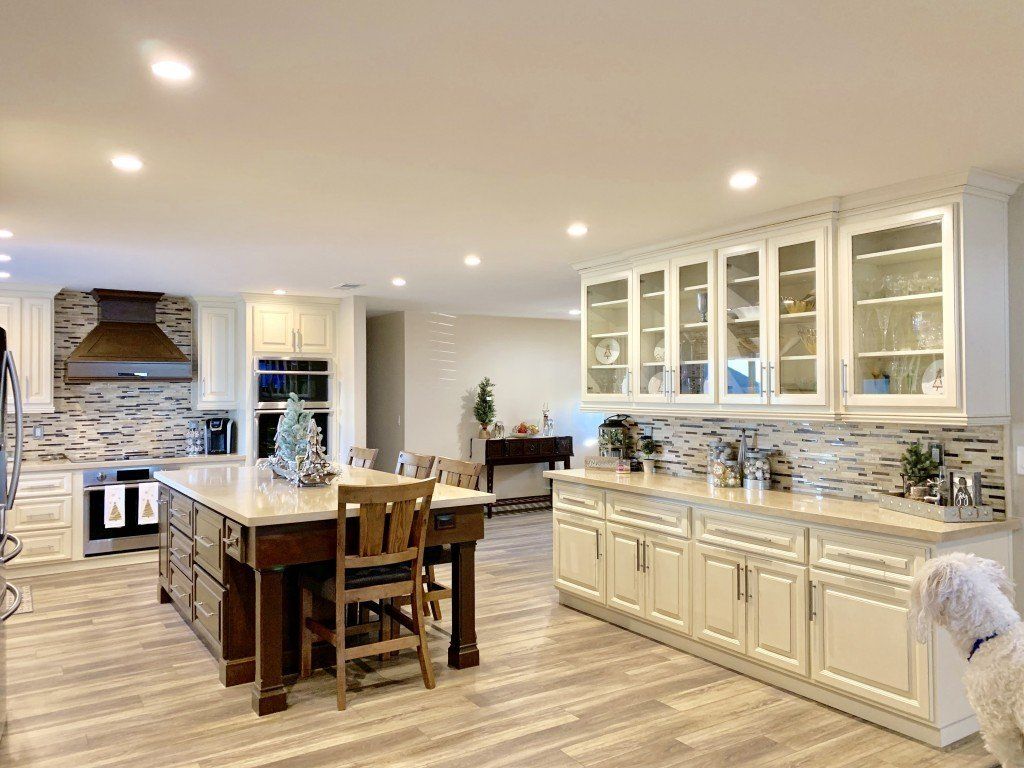 Cabinets and Drawers Near the Countertop — Imperial, CA — NS Construction