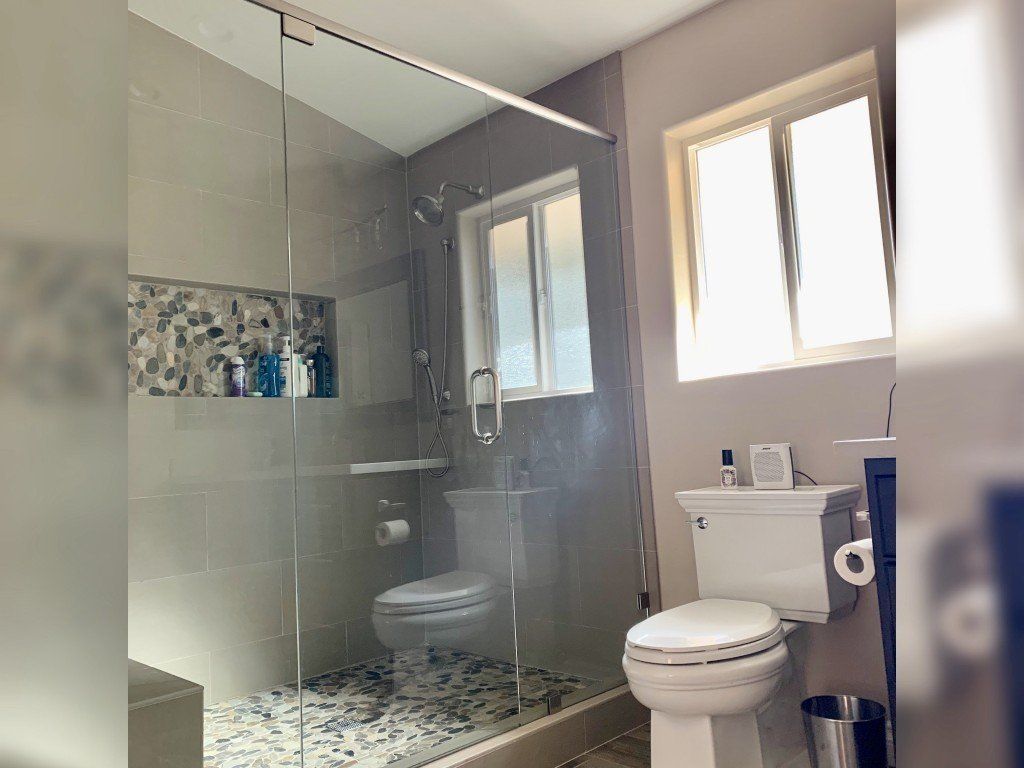 Toilet Bowl and Trash Bin — Imperial, CA — NS Construction