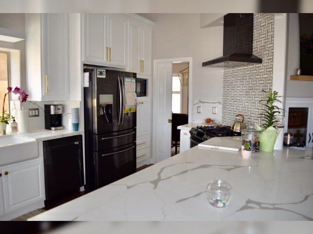 Black Fridge in A Cabinet — Imperial, CA — NS Construction