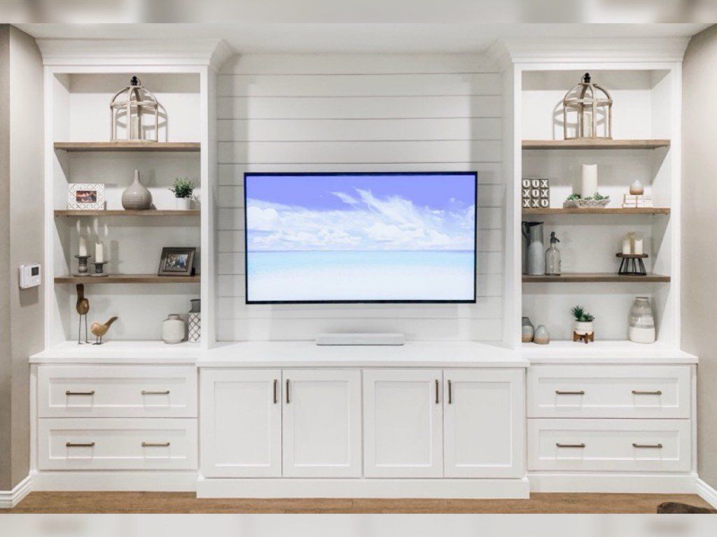 Living Room with Smart TV — Imperial, CA — NS Construction